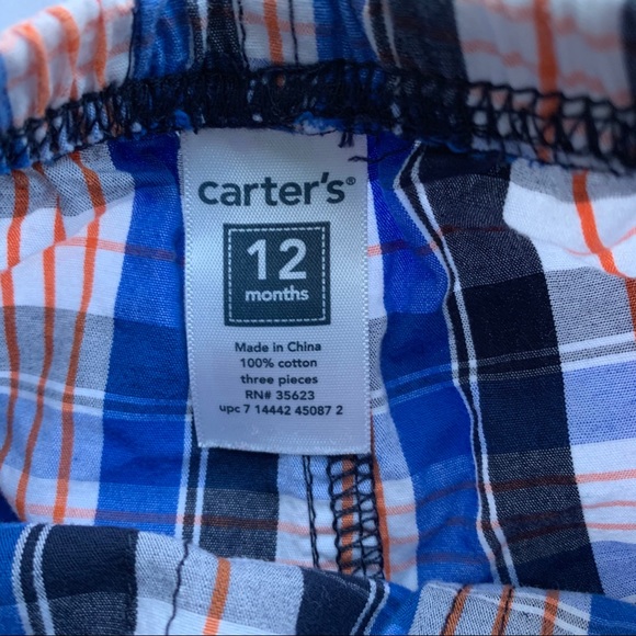3/$10 - Carter’s Boys Shorts - 12 Months - Picture 3 of 3
